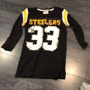 Victoria secret steeler 3/4 sleeve